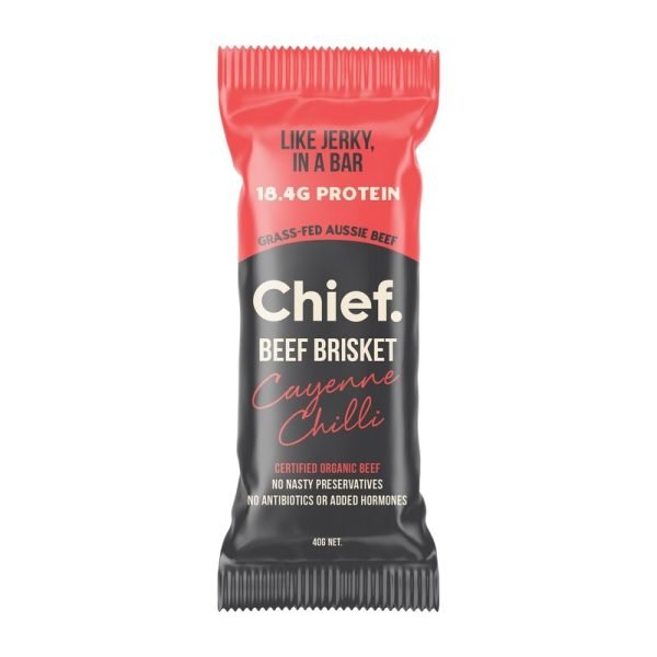 Chief Beef and Chilli Bar 40g
