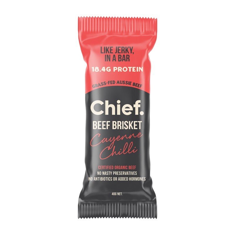Chief Beef and Chilli Bar 40g