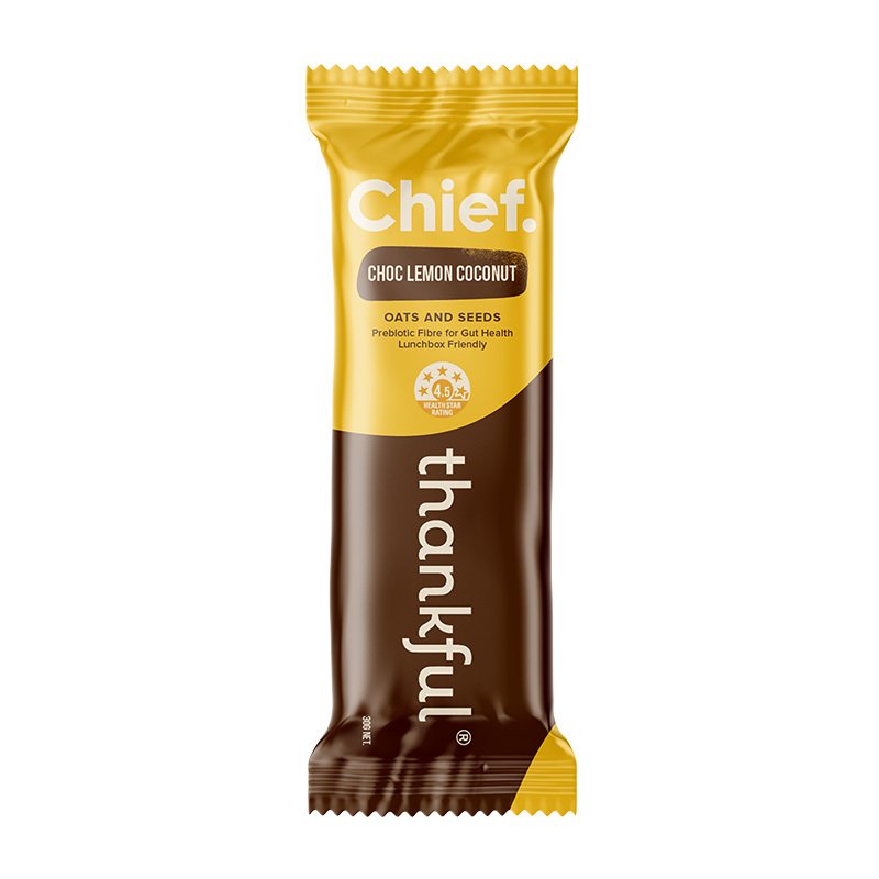 Chief Thankful Bar Choc Lemon Coconut