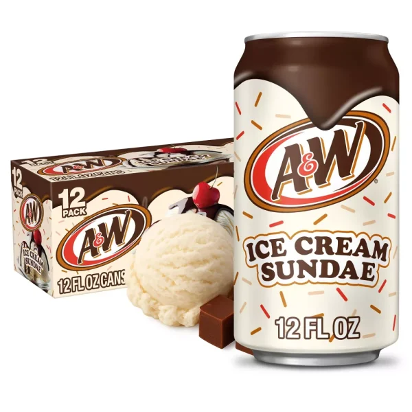 A&W Ice Cream Sunday 355ml