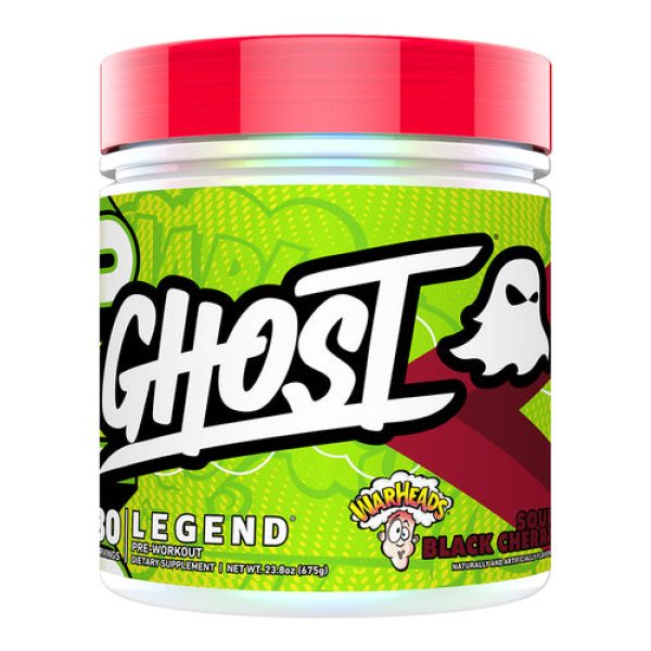 Ghost Legend V4 Pre-Workout Powder Warheads Black Cherry 30 Serves Limited Edition