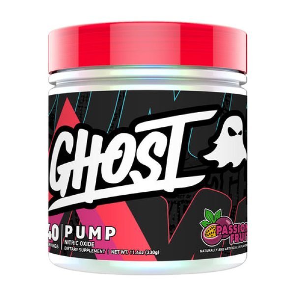 Ghost Pump Formula V2 Nitric Oxide Powder Passionfruit 40 Serves Limited Edition