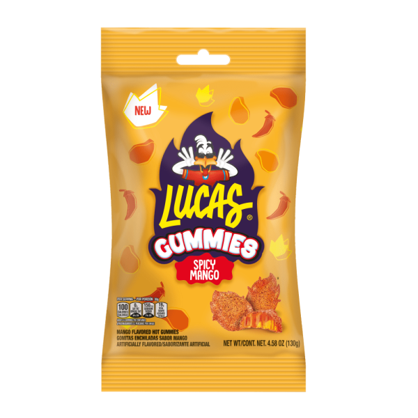 Lucas Gummies Spicy Mango 130g