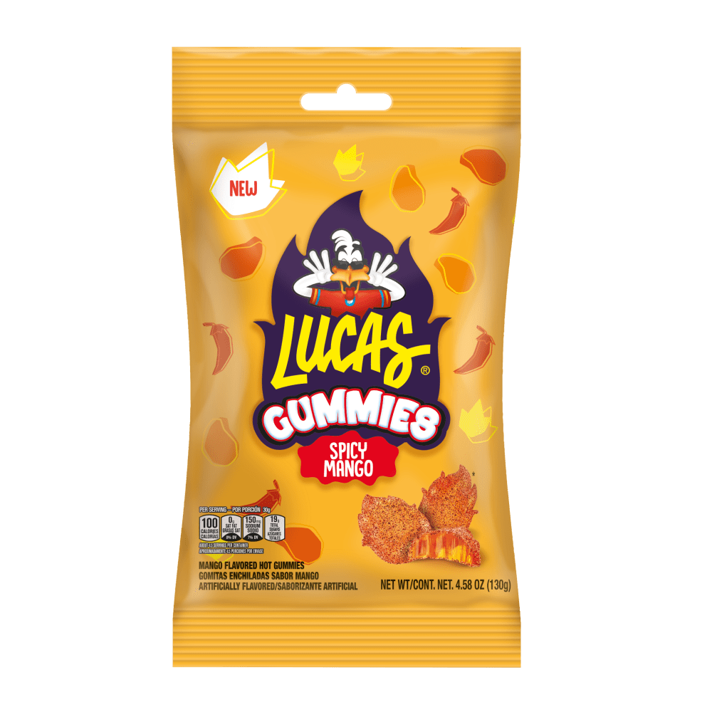 Lucas Gummies Spicy Mango 130g