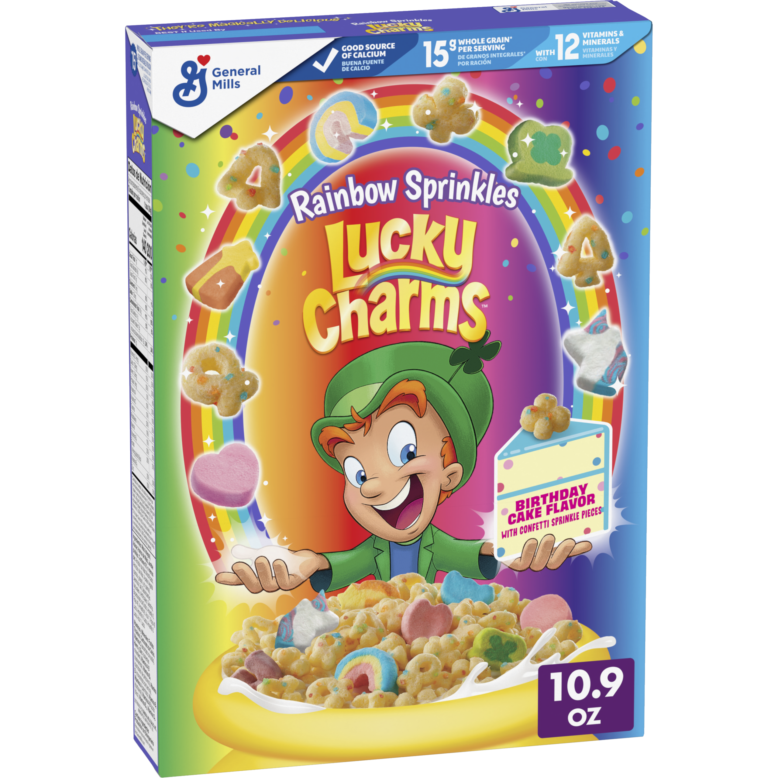 Lucky Charms Rainbow Sprinkles Cereal 309g