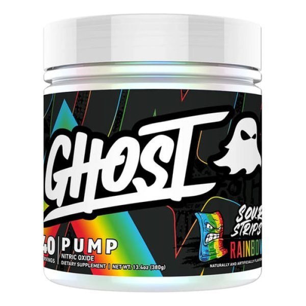 Ghost Pump Formula V2 Nitric Oxide Powder Sour Strip 40 Serves Limited Edition