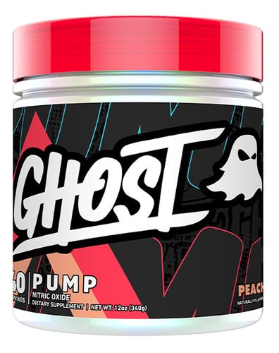 Ghost Pump Formula V2 Nitric Oxide Powder Peach 40 Serves