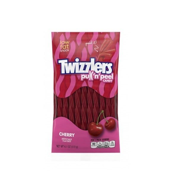 Twizzlers Peg Bag Cherry Pull & Peel 172g