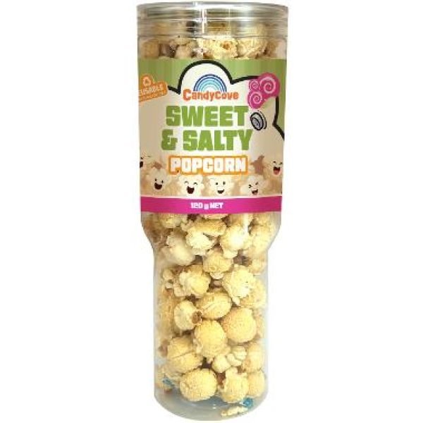 CandyCove Popcorn Travel Cup Sweet & Salty 120g