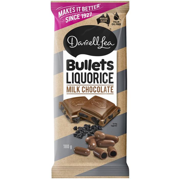 Darrell Lea Traditional Liquorice Block 180g
