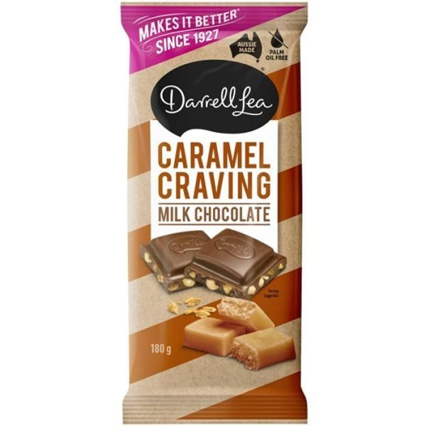 Darrell Lea Caramel Craving Block 180g