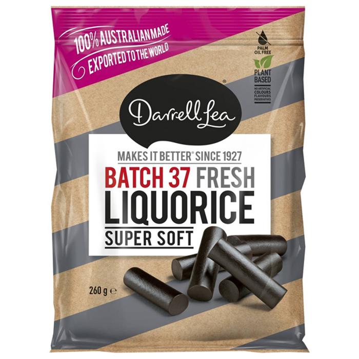 Darrell Lea Batch 37 Fresh Liquorice 260g