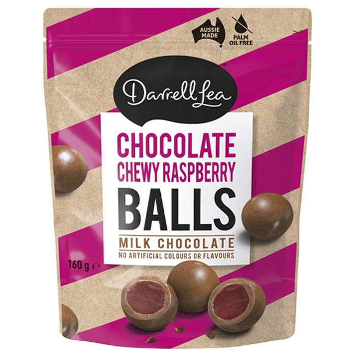 Darrell Lea Chocolate Raspberry Balls 160g