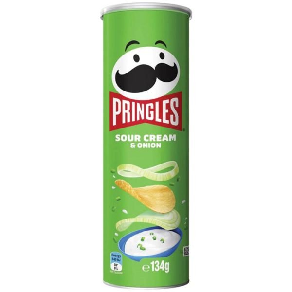 AUS Pringles Sour Cream & Onion 134g
