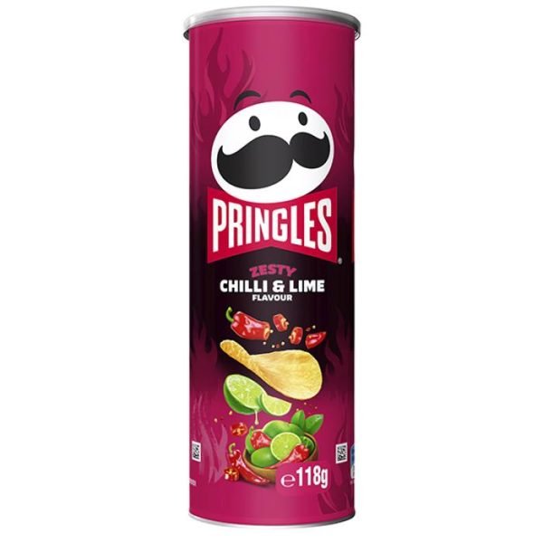 AUS Pringles Zesty Chilli & Lime 118g
