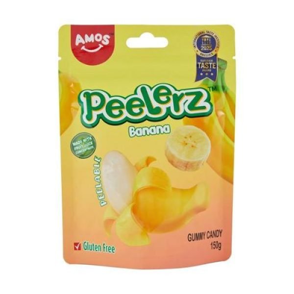 Amos Peelerz Gummy Banana 150g