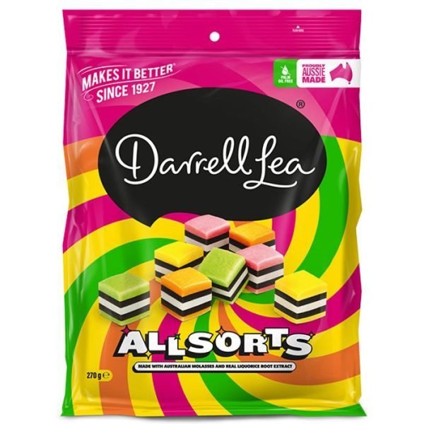 Darrell Lea All Sorts Liquorice 270g