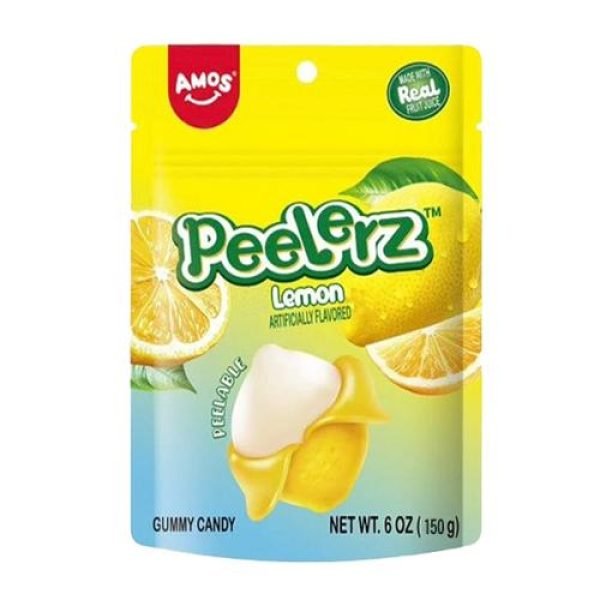 Amos Peelerz Gummy Lemon 150g