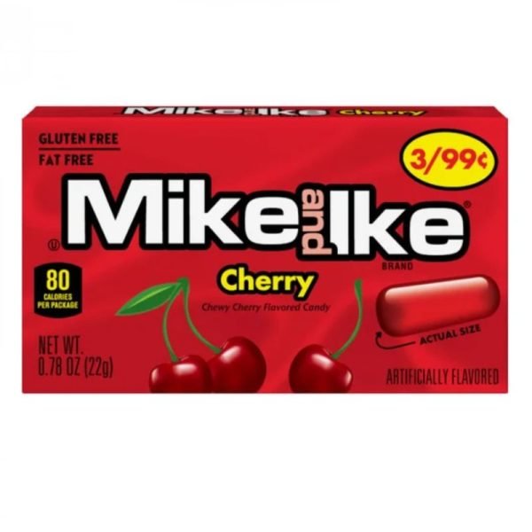 Mike & Ike Mini Box Cherry 22g