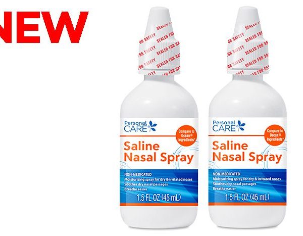 Personal Care Saline Nasal Spray 45ml