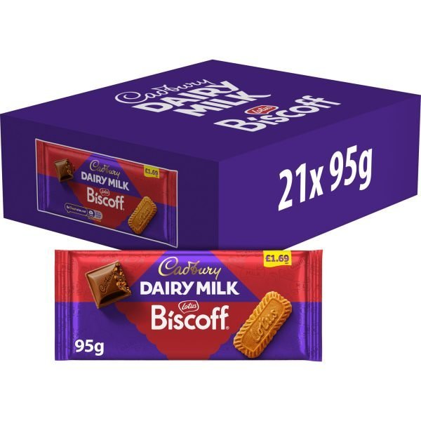 Cadbury Dairy Milk x Lotus Biscoff 95g