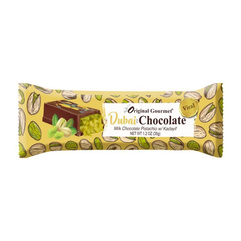 The Original Gourmet Dubai Milk Chocolate 35g