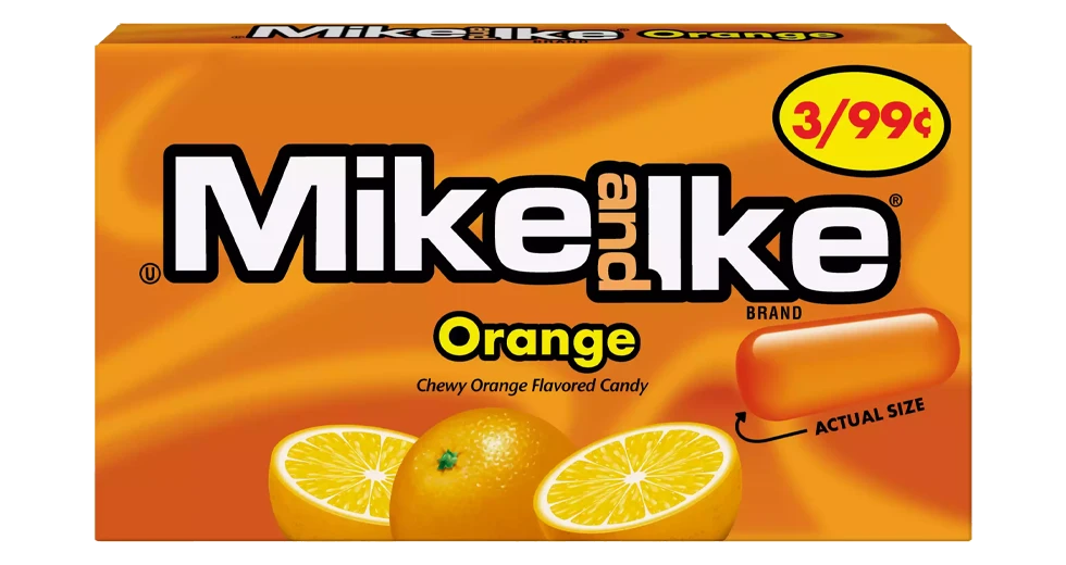 Mike & Ike Mini Box Orange 22g
