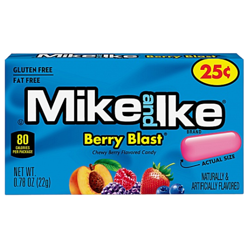 Mike & Ike Mini Box Berry Blast 22g