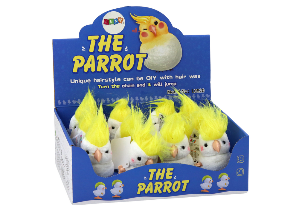 The Parrot Wind-Up Jumping Toy