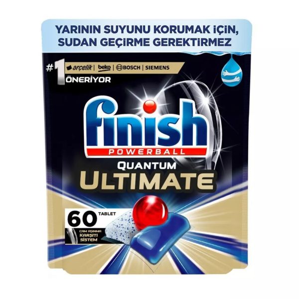 Finish Quantum Ultimate Dishwasher 60 Tablets 774G - Original