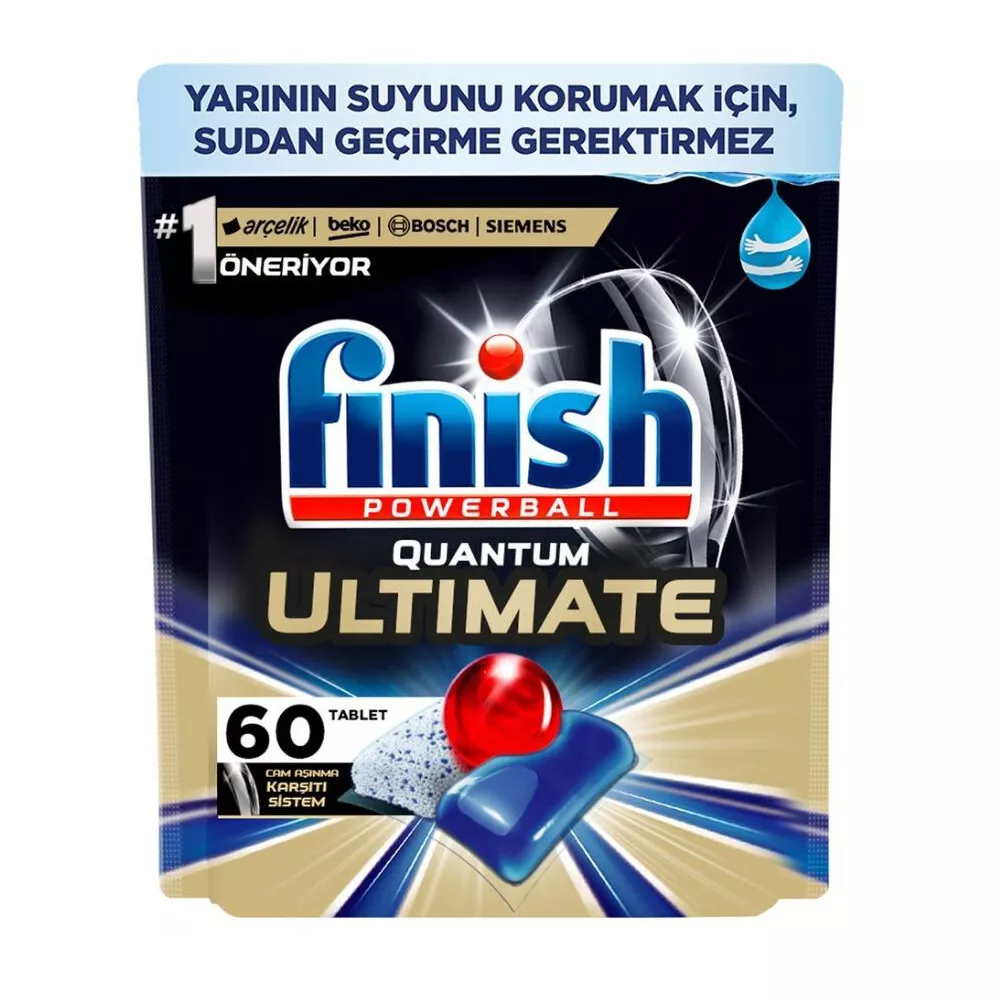 Finish Quantum Ultimate Dishwasher 60 Tablets 774G - Original