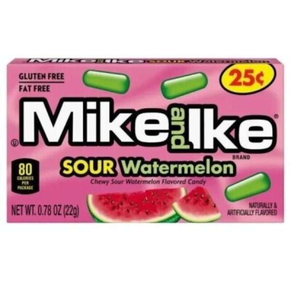 Mike & Ike Mini Box Sour Watermelon 22g