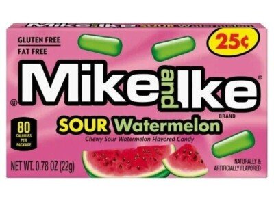 Mike & Ike Mini Box Sour Watermelon 22g