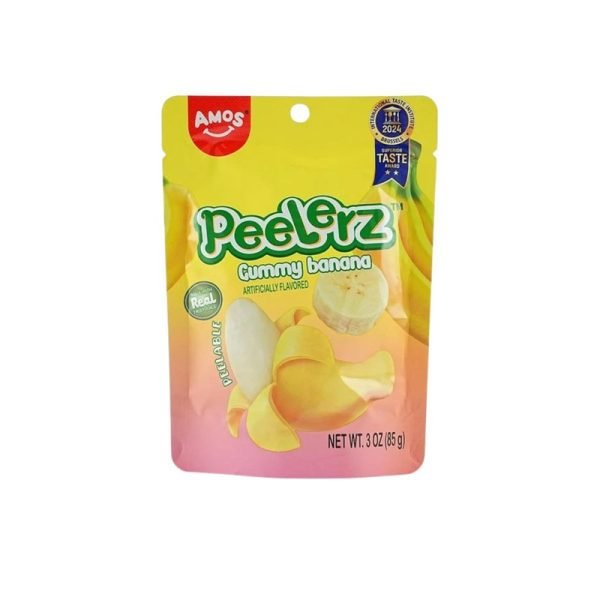 Amos Peelerz Gummy Banana Candy 150g