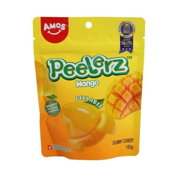 Amos Peelerz Gummy Mango Candy 150g