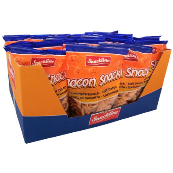 EU Snackline Bacon Wheat Snack 125g