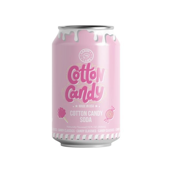 Candy Lips Cotton Candy Soda 355ml