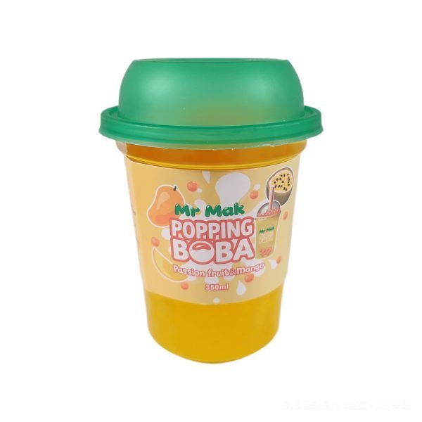 Mr. Mak Popping Boba Passionfruit and Mango 350ml