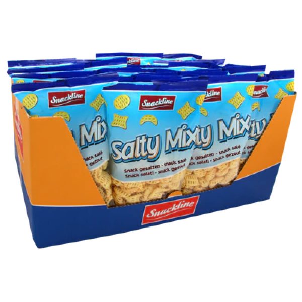 EU Snackline Salty Mix Potato Snack Salted 125g