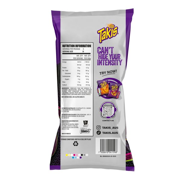 Takis Dragon Sweet Chilli Chips 190g