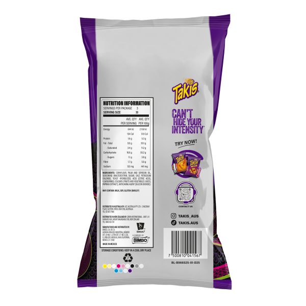 Takis Dragon Sweet Chilli Chips 85g