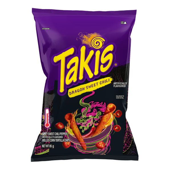 Takis Dragon Sweet Chilli Chips 85g