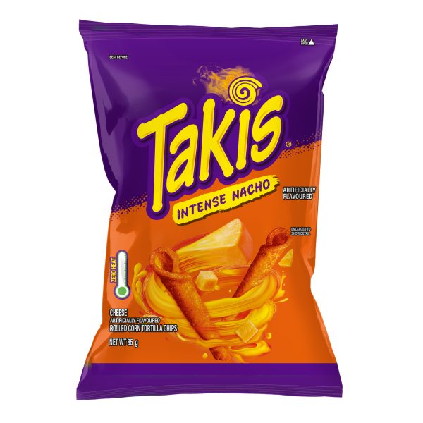 Takis Intense Nacho Chips 85g