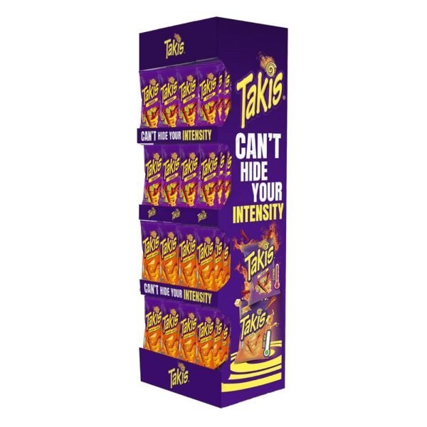Takis Chips 190g Floor Display Stand
