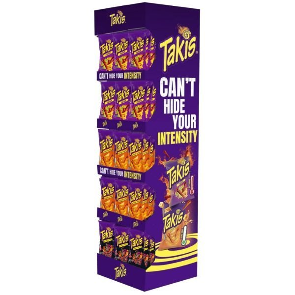 Takis Chips 85g Floor Display Stand