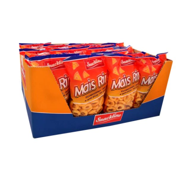 EU Snackline Maise Rings Pizza 125g
