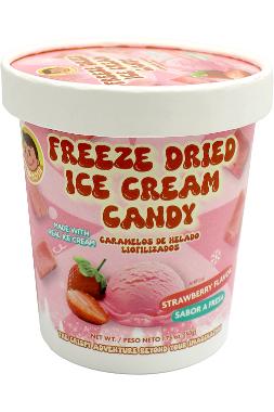 Freeze Dried Ice Cream Candy Strawberry 50g
