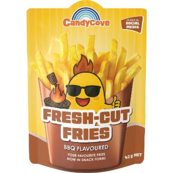 CandyCove Fresh-Cut Fries BBQ 42g