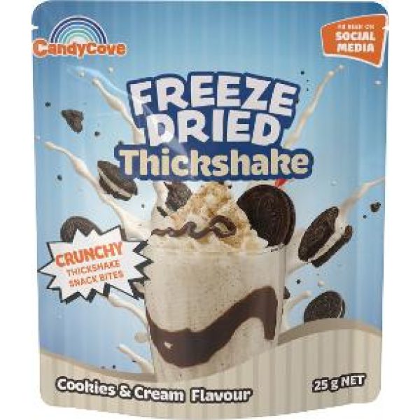 CandyCove Freeze Dried Cookies & Cream Thickshake 25g
