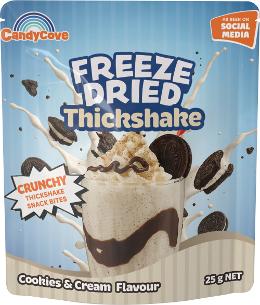 CandyCove Freeze Dried Cookies & Cream Thickshake 25g